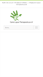 Mobile Screenshot of canis-lupus-therapeuticus.de